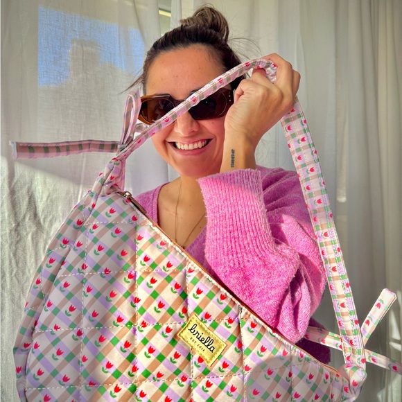 Quilted Tulio Crescent bag - Picture 3 of 8